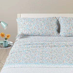 Completo Lenzuola Mosaico in Flanella