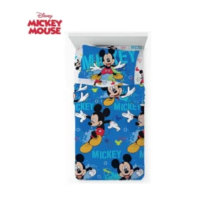 Completo letto in cotone 1 Piazza Mickey