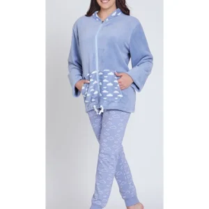 Giacca da camera da donna in coral