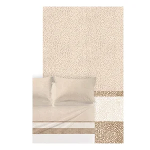 Completo Lenzuola In Cotone Nevada Matrimoniale Caleffi