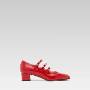 Kina - Red patent leather Mary Janes pumps