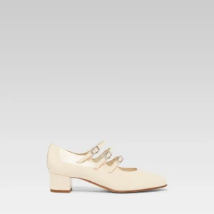 Kina - Nude patent leather Mary Janes pumps
