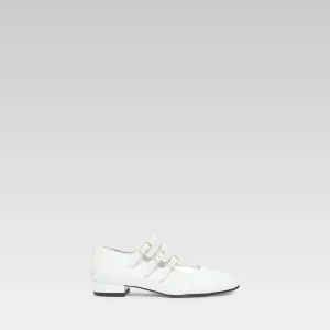 Little Kina - White patent leather Mary Janes