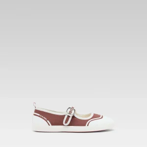 Costa - Chestnut canvas strap tennis shoes
