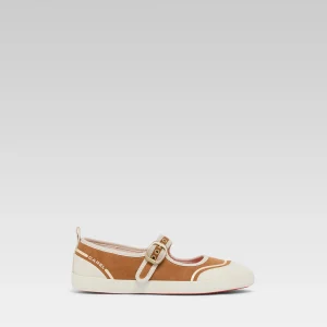 Costa - Caramel suede leather tennis shoes with straps