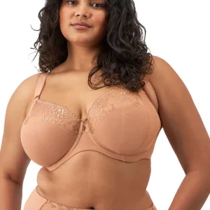 Zarla Cafe Au Lait Reggiseno Soft Con Coppe Ricamate E Ferretto