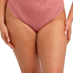 Nerina Slip A Vita Alta Leggermente Contenitivo Anche Taglie Curvy Dusty Rose