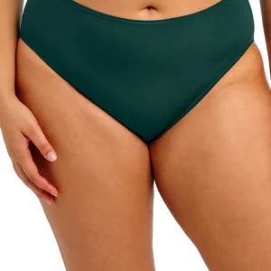 Smooth Slip In Cotone A Vita Alta Verde Smeraldo