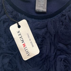 Maglia sottogiacca da donna 701 in lana seta - Manica lunga e rifinito in velluto