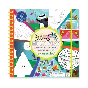 Floss & Rock – Libro da colorare con acqua –  Avventure - 3 anni