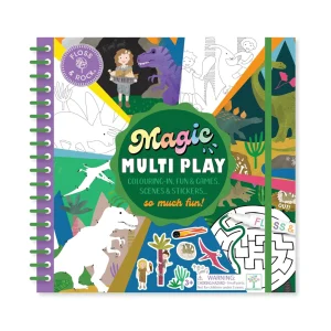 Floss & Rock – Libro da colorare con acqua –  Dinosauri - 3 anni