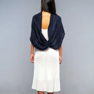 Coprispalle Mohair Colore Blue