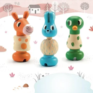 Djeco Rondanimo: Avvita e Svita - Costruisci con Intelligenza