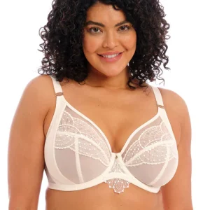 Priya Vanilla Reggiseno Con Ferretto E Coppe Soft Ricamate Con Pizzo