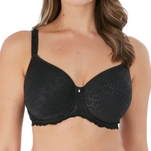 Ana Black Reggiseno Con Ferretto E Coppe Microforate Spacer