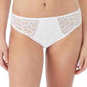 Ana White Slip A Vita Bassa Con Dettagli In Pizzo