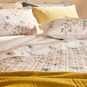 Lenzuola Biancoperla matrimoniale Eko  Flores floreale