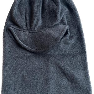 Passamontagna 1 Foro Pile Con Visiera U059 Nero