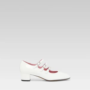 Kina - White patent leather Mary Janes pumps