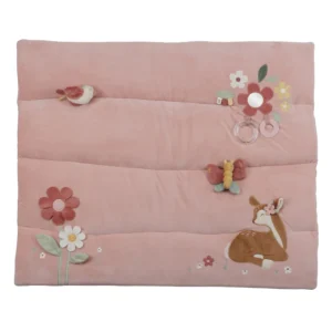 Little Dutch - Tappeto Gioco Sensoriale Imbottito - Fairy Garden - Tummy Time