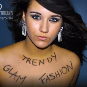 Orecchini cristalli e perle Swarovski Meghan Realizzati A Mano