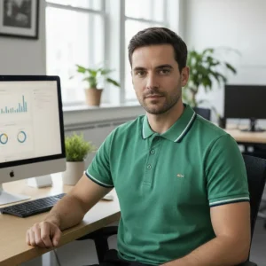 Polo uomo Re del mare manica corta