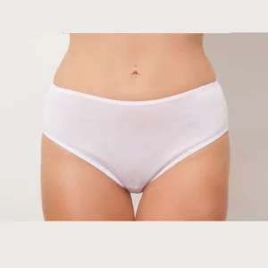 Slip donna Astra in cotone - Fianco alto Anallergico e antibatterico