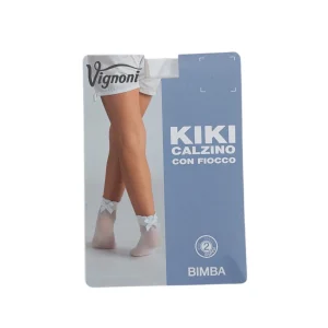 Bi-Pack Calzino Bimba in Tulle con Fiocco Vignoni Art.2404 KIKI