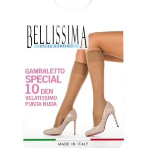 Bi-Pack Gambaletto Velato Elasticizzato Bellissima 10 Den