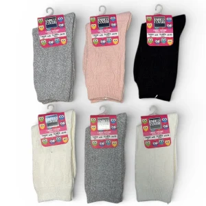 Calza Corta Bimba in Caldo Cotone Termico Enrico Coveri Art.PETRA_GM-1ASS