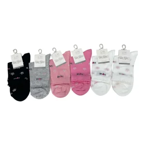 Calza Corta Bimba in Cotone Fantasia Tico Tico Art.GC24402