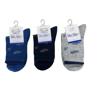 Calza Corta Bimbo in Cotone Assortito Tico Tico Art.BC25204