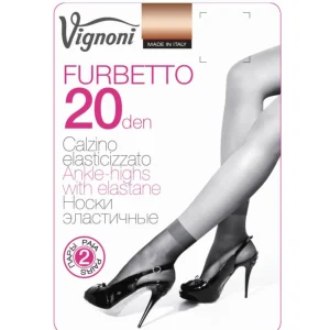 Calza Corta Donna Elasticizzata Vignoni Furbetto 20 Den