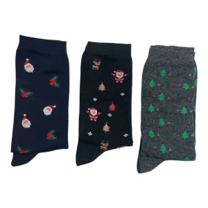 Calza Corta Uomo in Caldo Cotone Natalizia I Morbidosi Art.NAT501