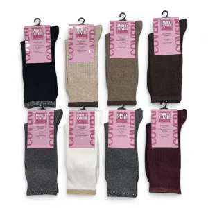 Calza Midi Donna in Caldo Cotone Fantasia Enrico Coveri Art.CHANEL 11ASS