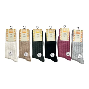 Calza Midi Donna Lana Soft Fantasia Enrico Coveri Art.LANASOFT-WM-3M