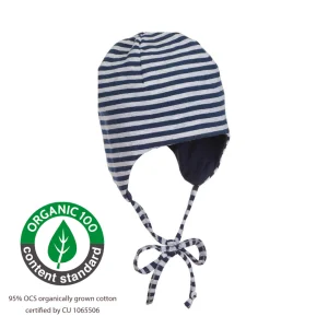Cappello Neonato Reversibile - Cotone Organico
