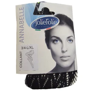 Collant moda Joliefolie Annabelle pizzo 0573