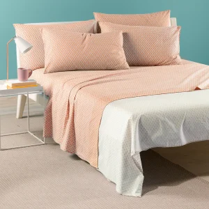 Completo lenzuola Matrimoniale Millerighe in cotone