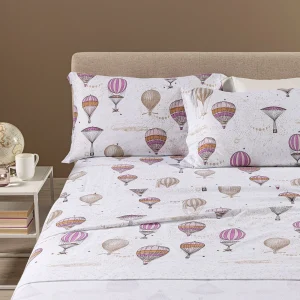 Completo Lenzuola Volo in Flanella