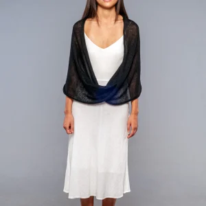 Coprispalle Mohair Colore Nero