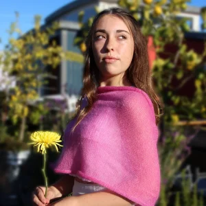 Coprispalle Girl Mohair Colored Pink