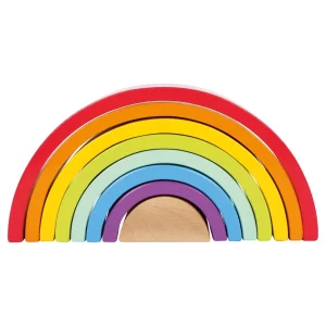 Gioco in legno | Arcobaleno | 8 archi colorati