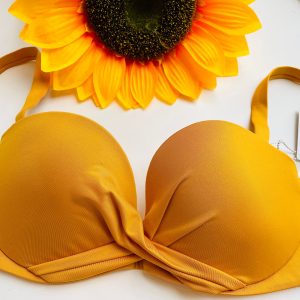 Fascia con ferretto costume Mostarda 3446