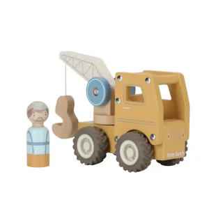Little Dutch Camion Gru - Giocattolo in Legno