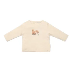 Little Dutch - Forest Friends – tshirt a manica lunga bambino -Sand
