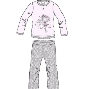 Pigiama Bimba Lungo in Cotone Jersey Gary Art.L30036