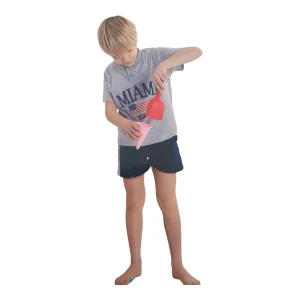 Pigiama Bimbo Corto in Cotone Jersey Nacshua Art.NICK