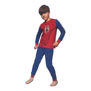 Pigiama Bimbo Lungo Cotone Jersey Sabor Marvel Spiderman Art.MV40M4501