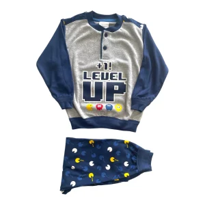 Pigiama Bimbo Lungo in Cotone Interlock Serafino Primero Art.I13252